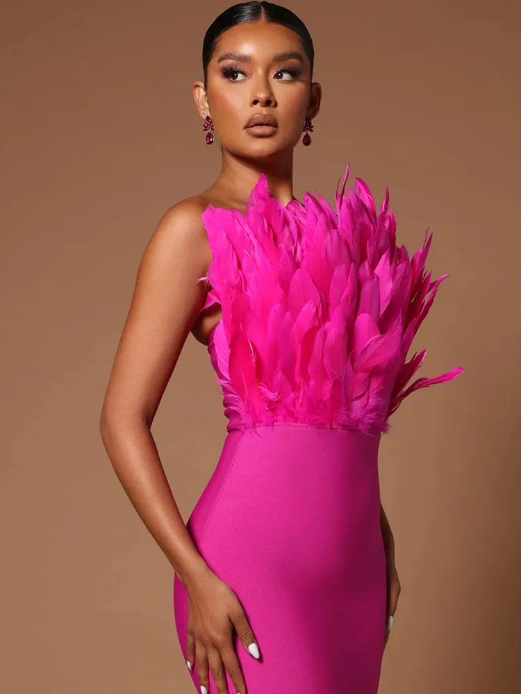 Bella Summer Bandage Evening Dress