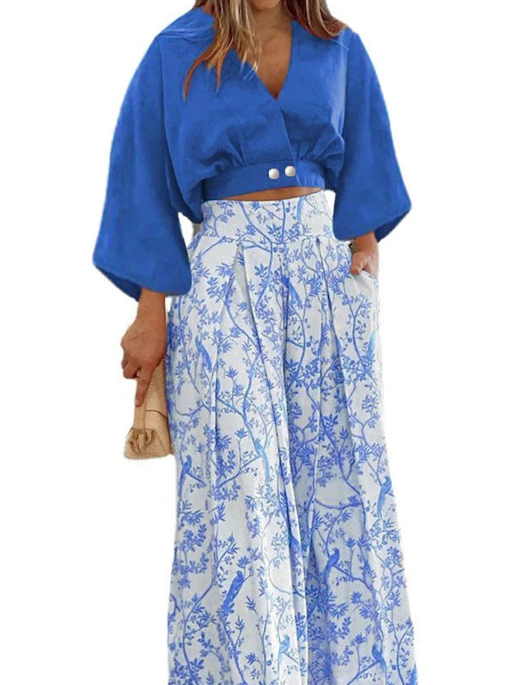 Summer Relaxation Women's Clothing Set by Luna