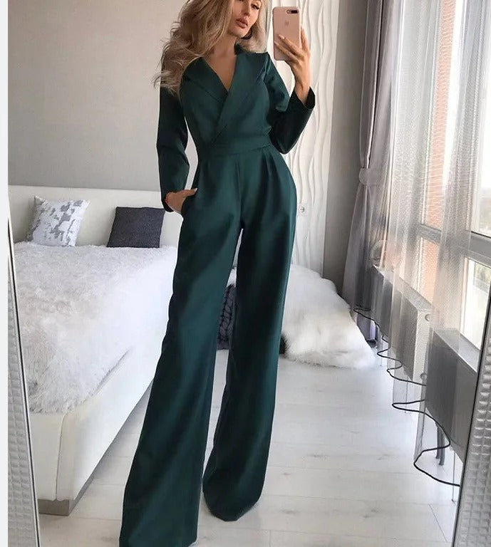 Marvellas eleganter Business-Jumpsuit
