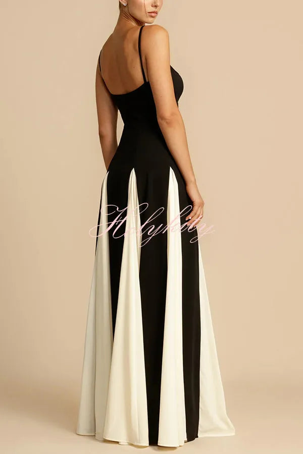 Gracieuze Plissé Jurk van Eleganza Couture