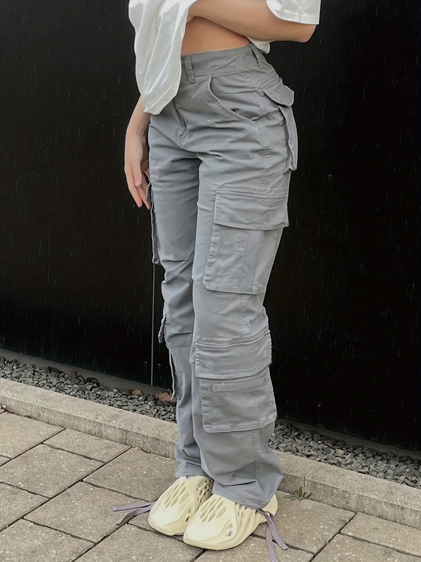 LUNA Azura Jeans Cargo per Comfort alla Moda