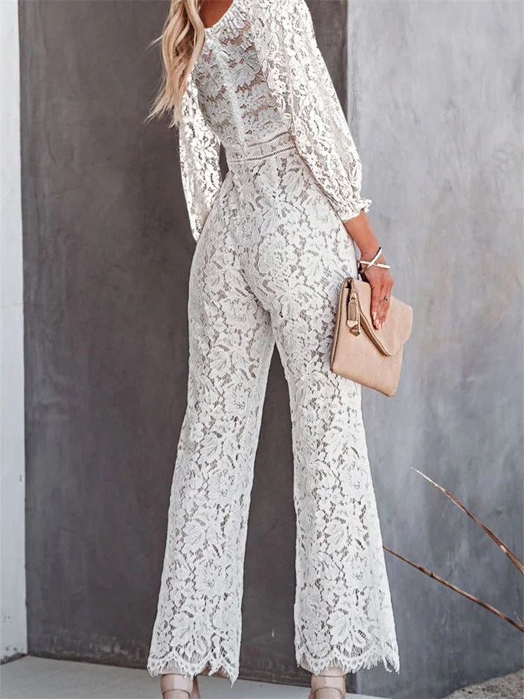 Femina Couture Bloemen Jumpsuit