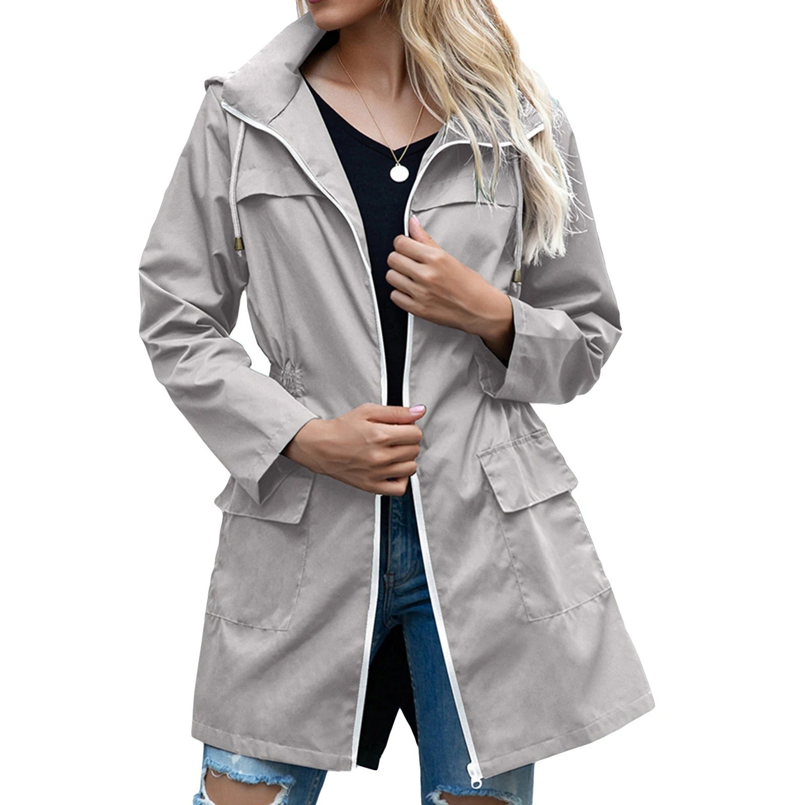LunaLuxe wind- und wasserdichte Sommerjacke