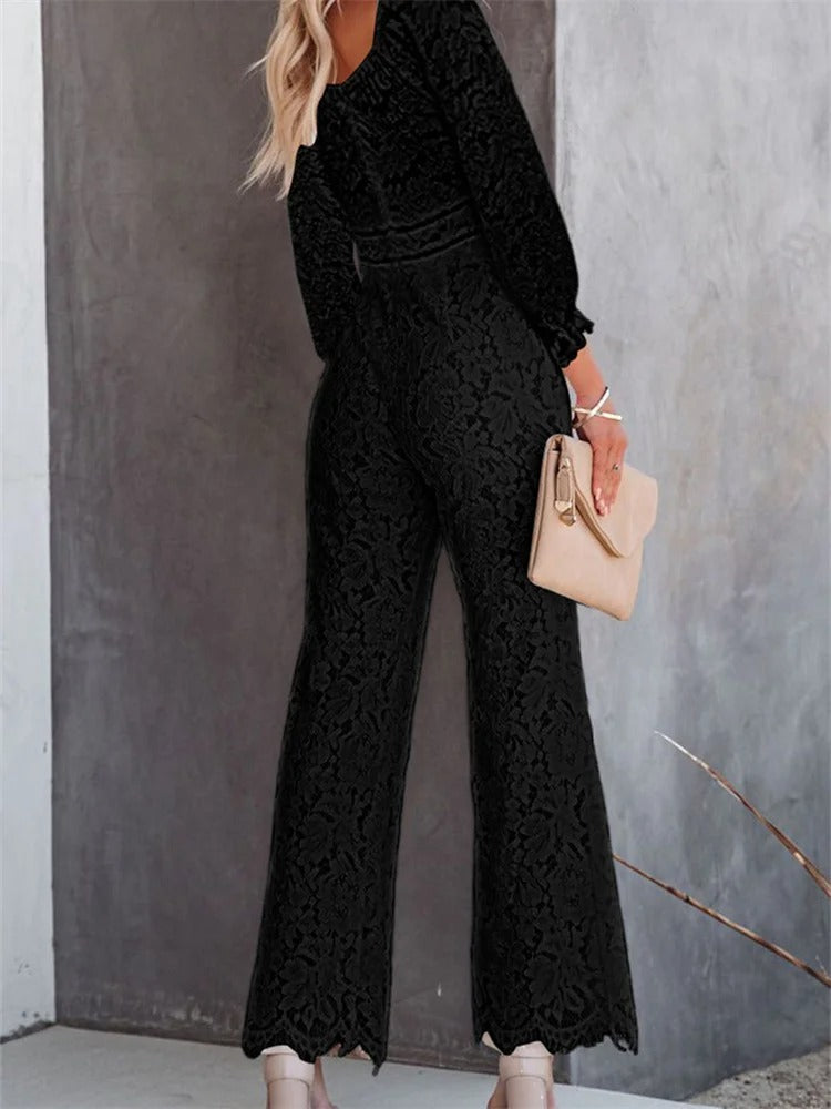 Femina Couture Bloemen Jumpsuit