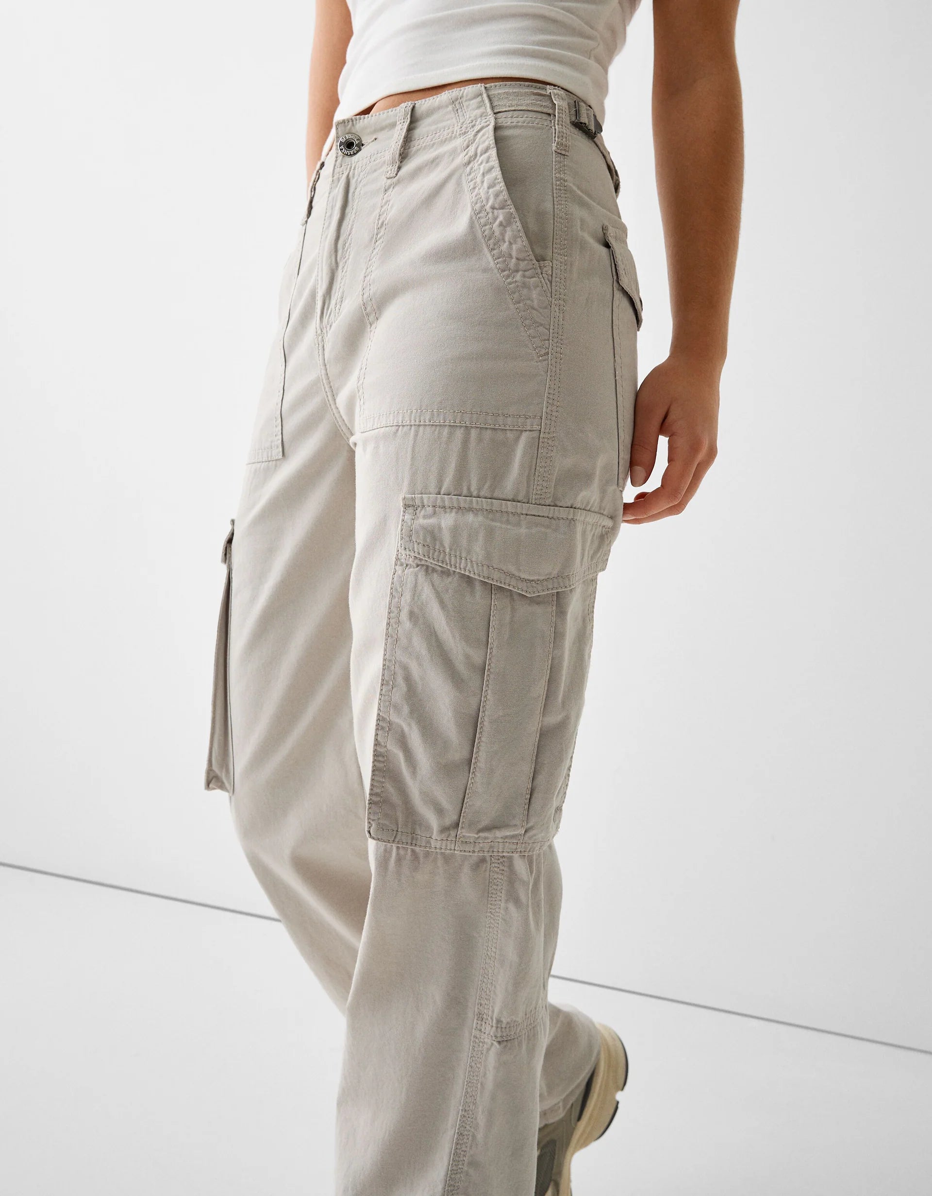 FijnVrouw Pantaloni Avventura di Lino di Lusso