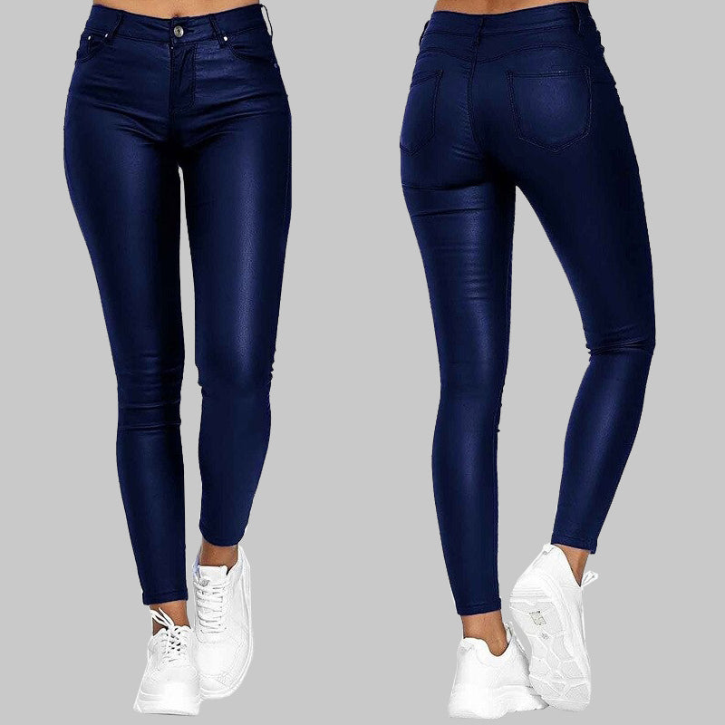 Valencia | Women's High Waist Stretch Pants | Black