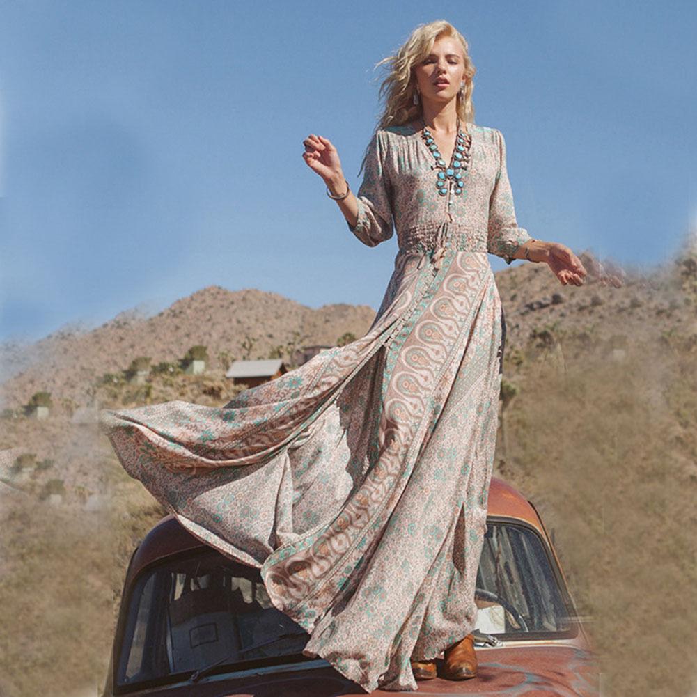 La Belle Vie: Boho Elegance Jurk