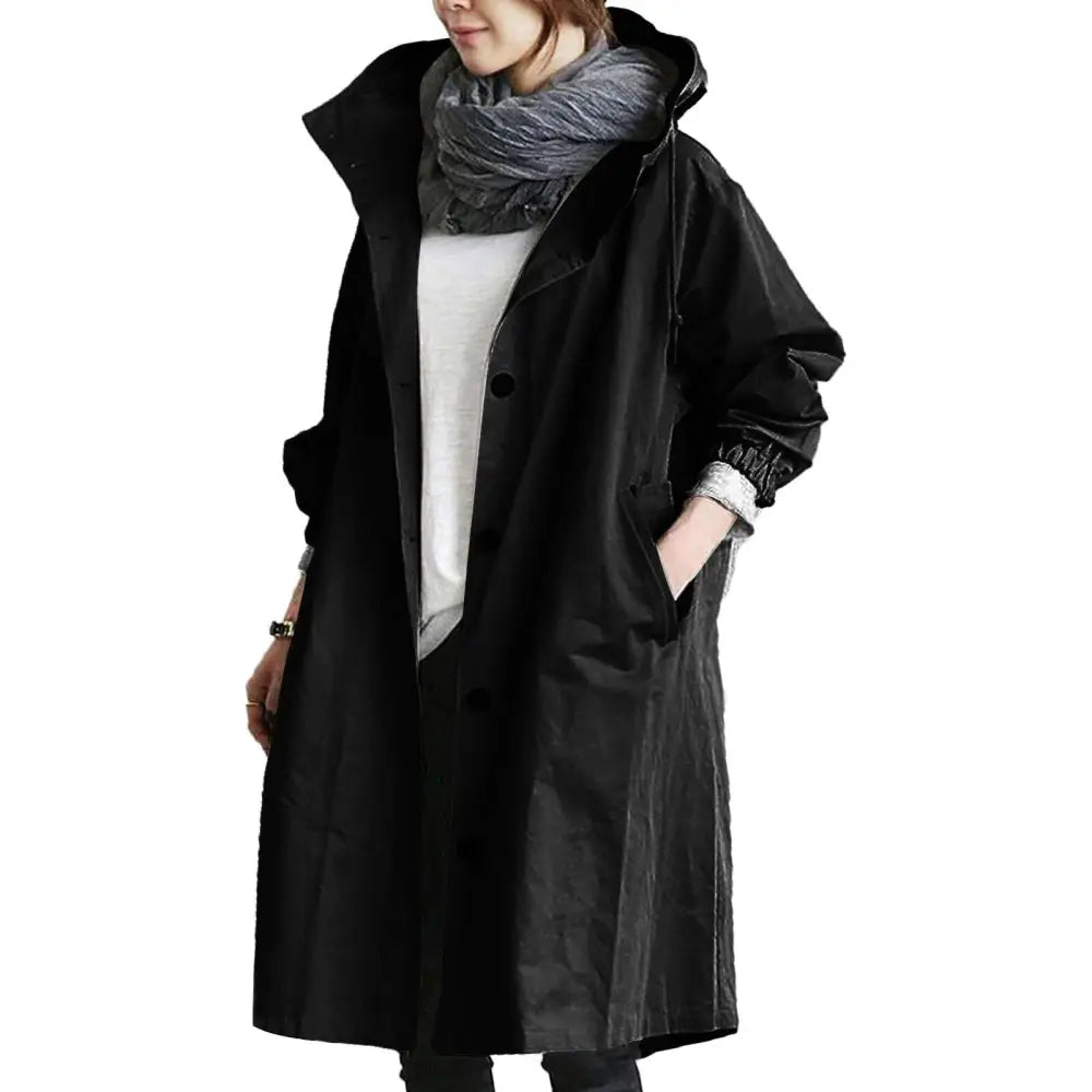 RainEscape Klassieke Oversized Regenjas – Waterdichte en Stijlvolle Bescherming