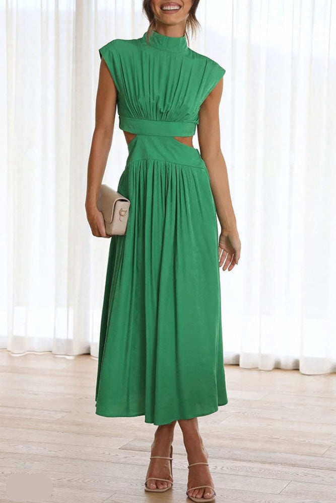Lorna | Elegante e comoda midi-abito sagomato