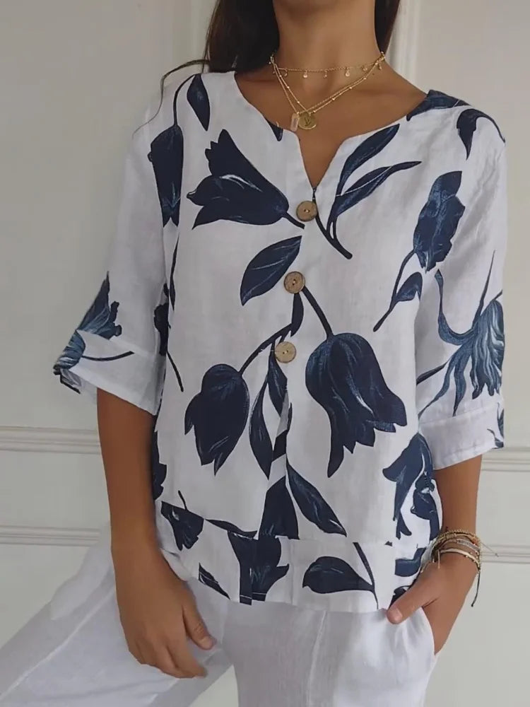 Tunica stampata Lisa per uno stile alla moda e confortevole