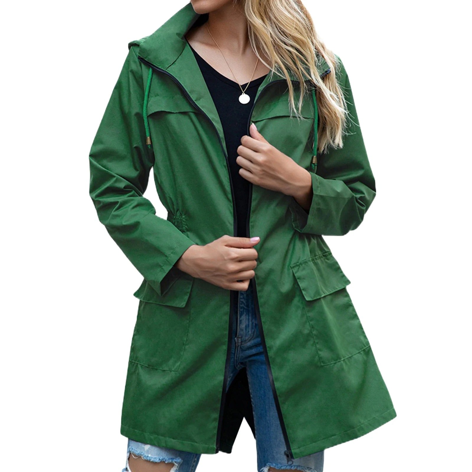 LunaLuxe wind- und wasserdichte Sommerjacke