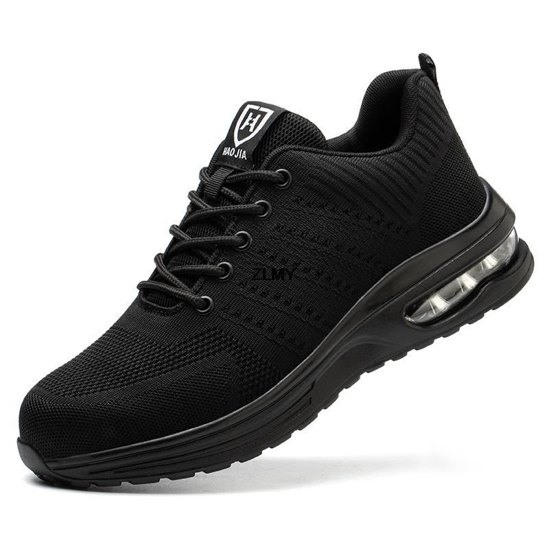 Velanora - anti-slip green black safety shoes