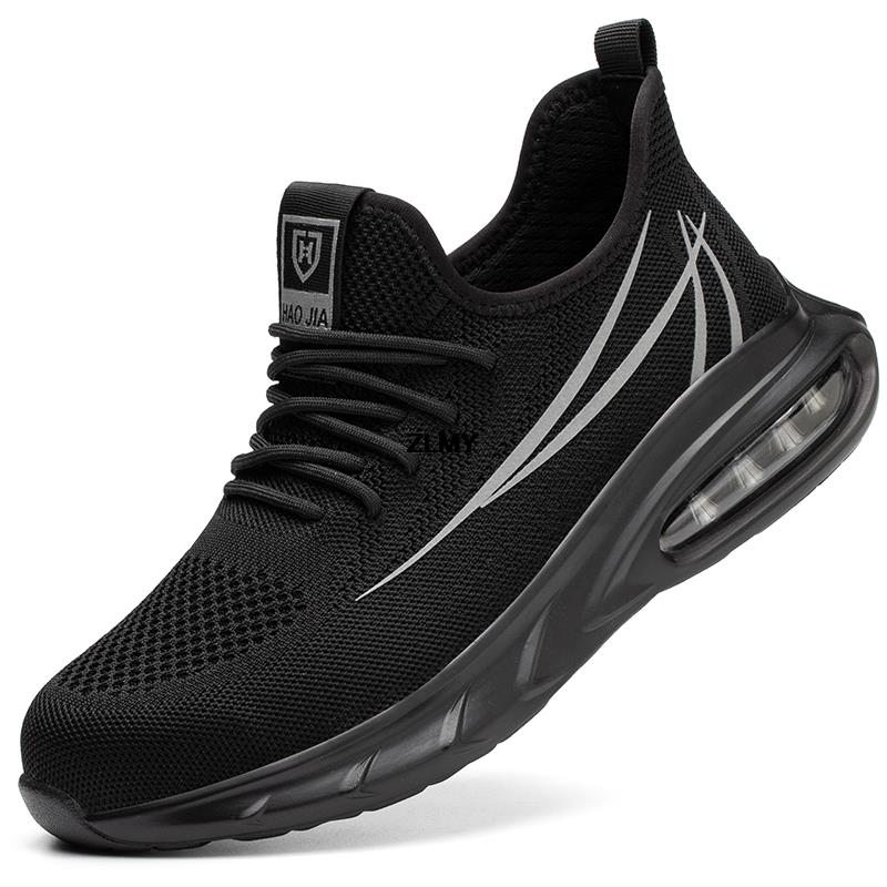 Velanora - anti-slip green black safety shoes