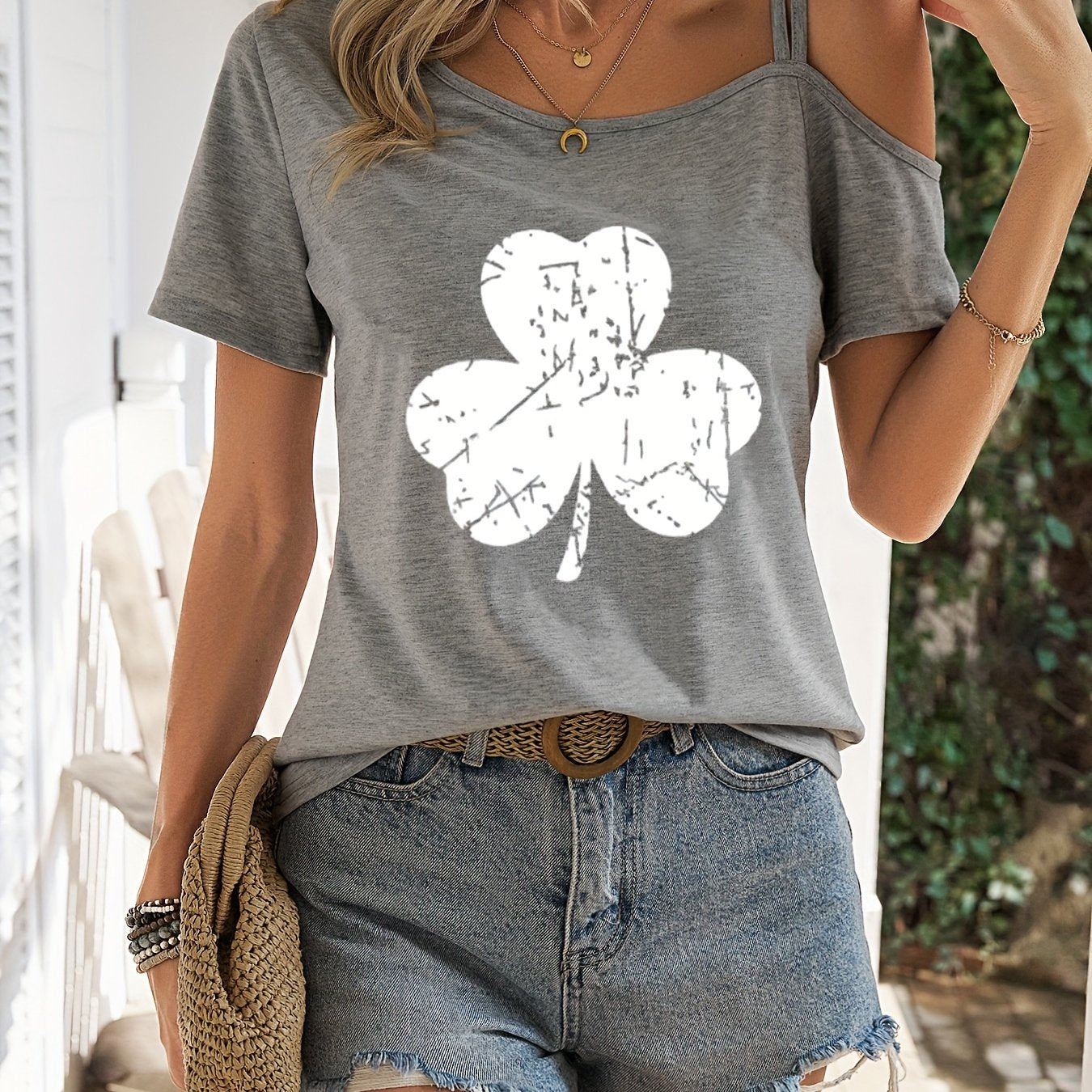Velanora- T-shirt a una spalla