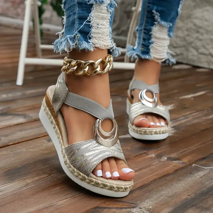 SoleViva Women's Leather Sandals