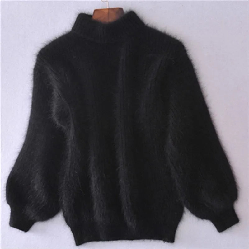 Locker gestrickter Pullover in Uni-Farbe – Bequemer und stilvoller Damenpullover für jeden Tag