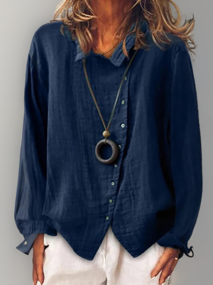 Camicia con bottoni Lusso Comfort Vista Rinfrescante