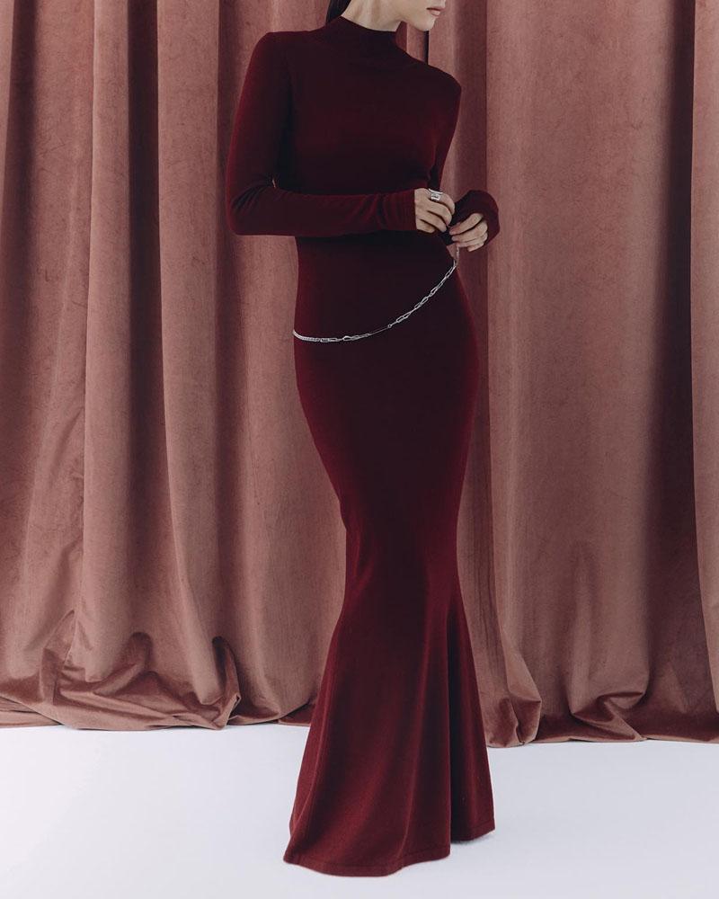 Velanora| Elegante Abito Lungo Attillato