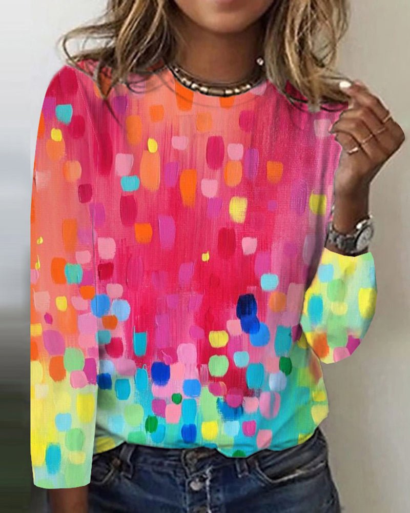 Glansrijk Herfstshirt ShineBright