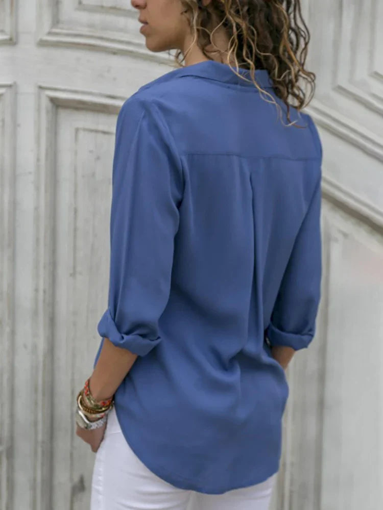 Velanora klassische Bluse