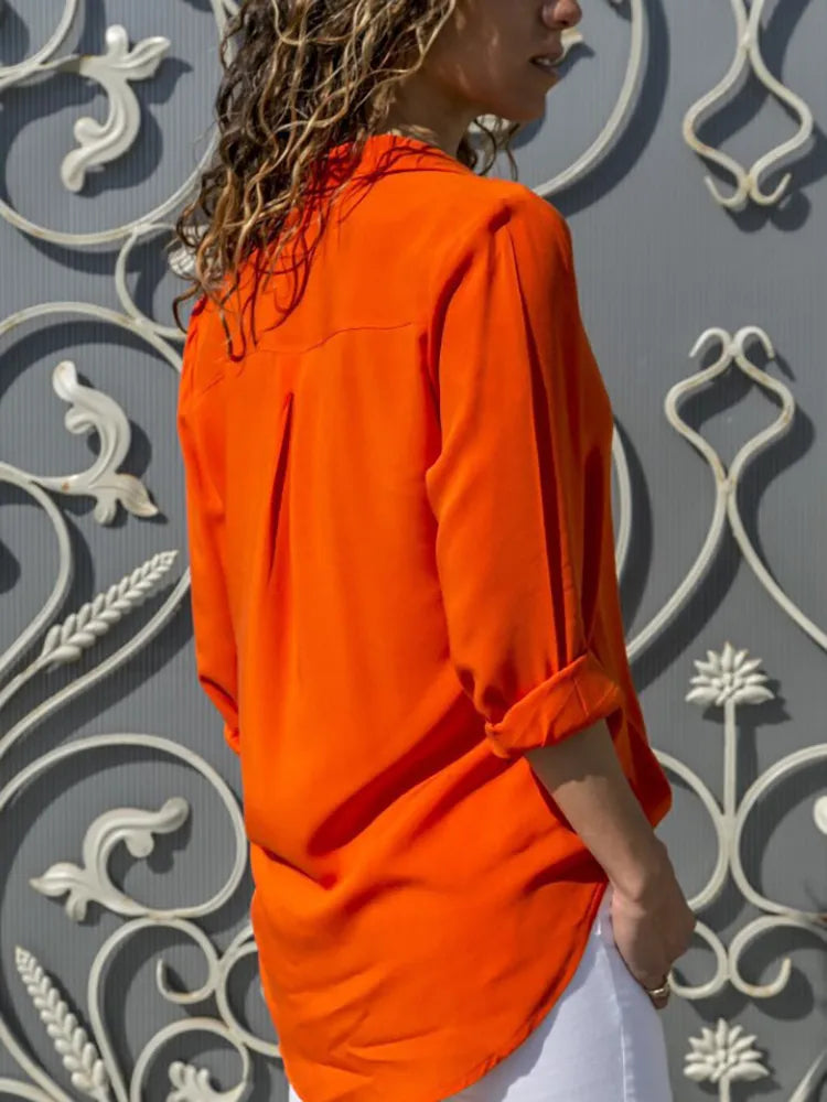 Velanora klassische Bluse