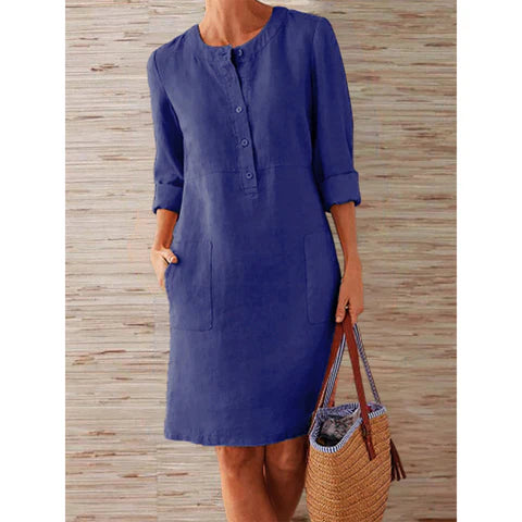 Stilvolles Sommer Midi Kleid von LuxeDress