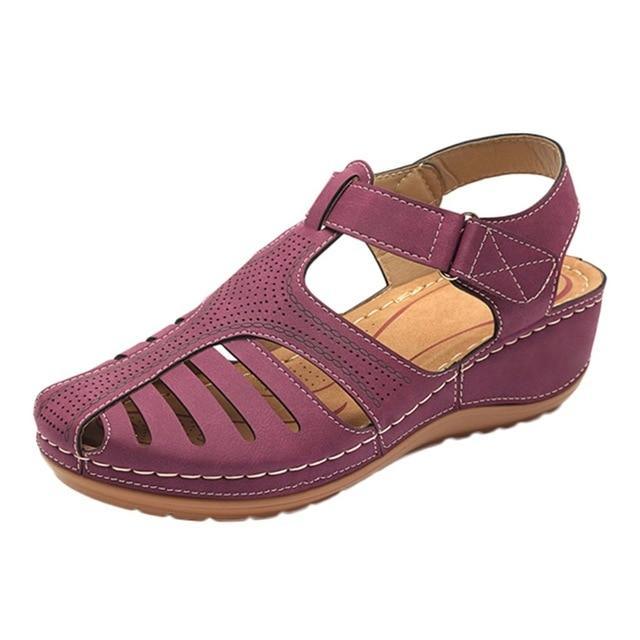 Velanora Comfortable Orthopedic Low Heel Sandals