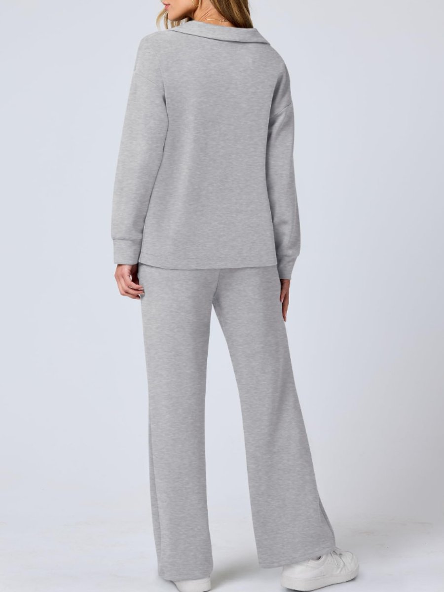Lässige Langarm-Sweatanzug-Sets von Stijlvol Leven