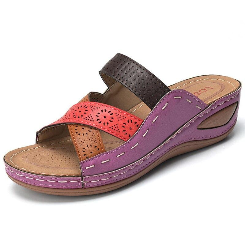 Airy orthopedic sandals for women by Velanora