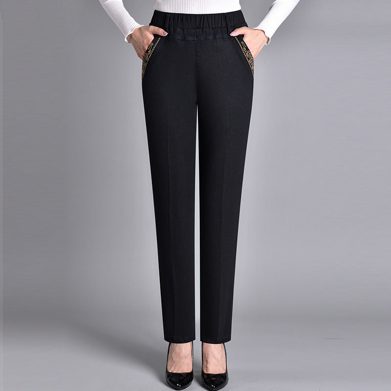 FlexiFit Fashion Jeans with side pockets and fully elastic waistband