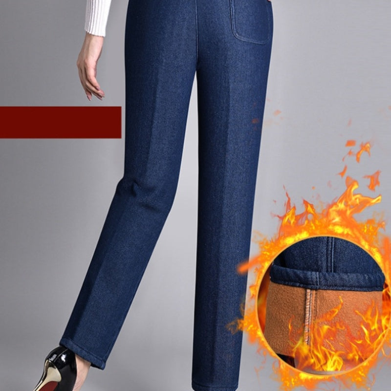 FlexiFit Fashion Jeans with side pockets and fully elastic waistband