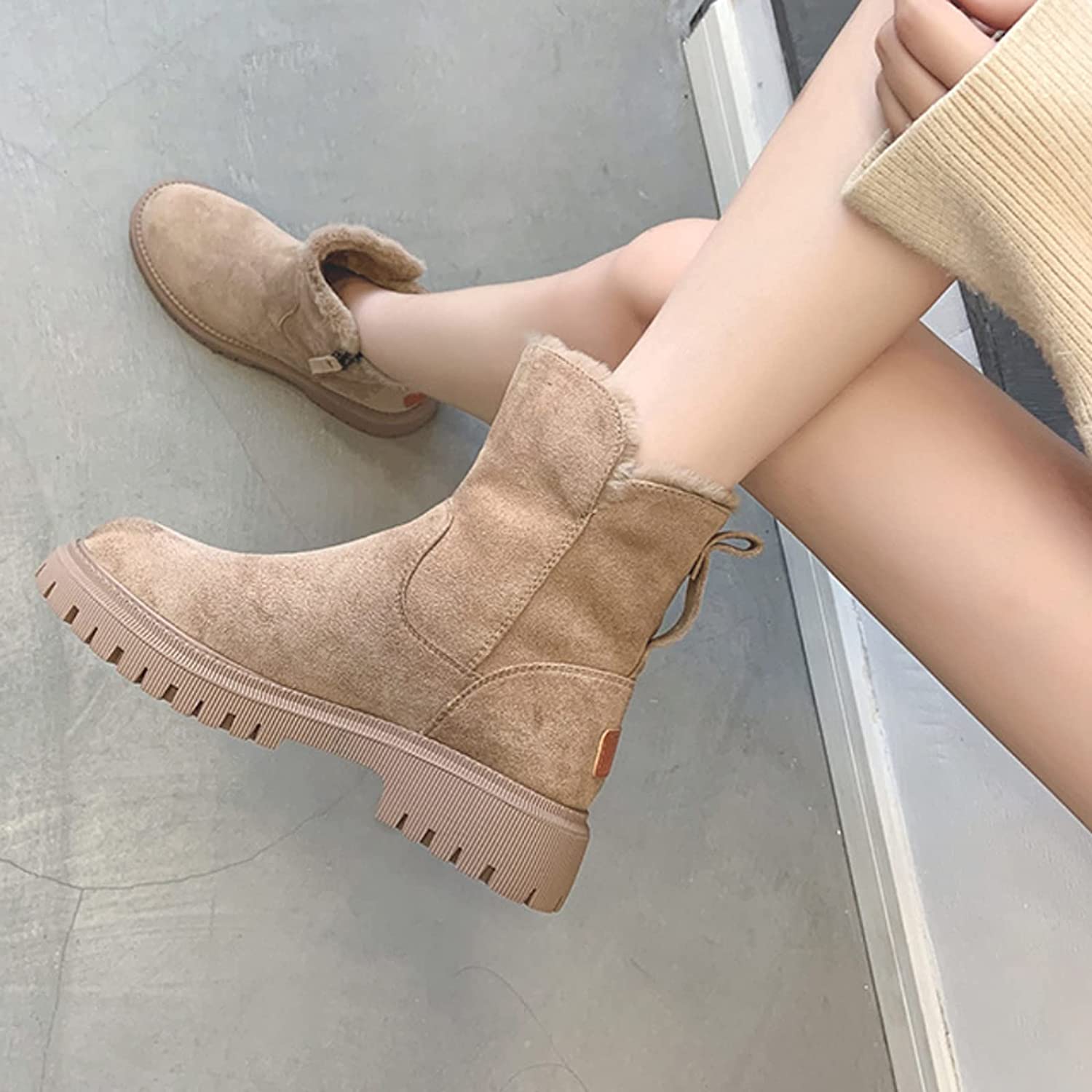 Arctic Stiefel mit Fellfutter – Warme, Wasserdichte und Modische Winterstiefel für Damen