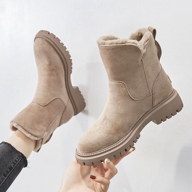 Arctic Stiefel mit Fellfutter – Warme, Wasserdichte und Modische Winterstiefel für Damen