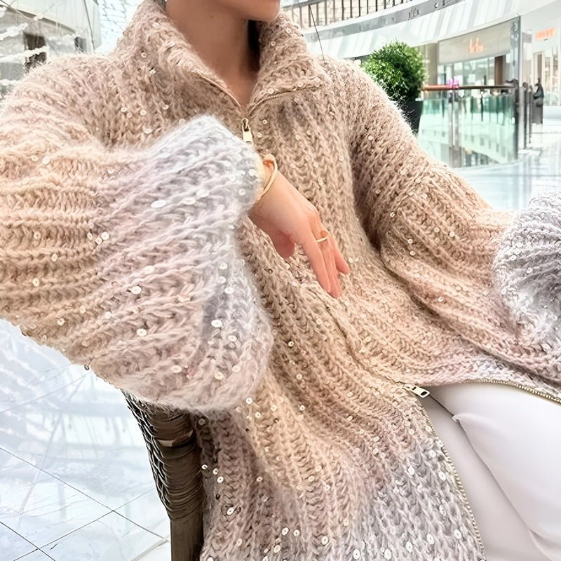 Moda's Stijlvolle Pulloverjacke: Blijf Warm en Trendy