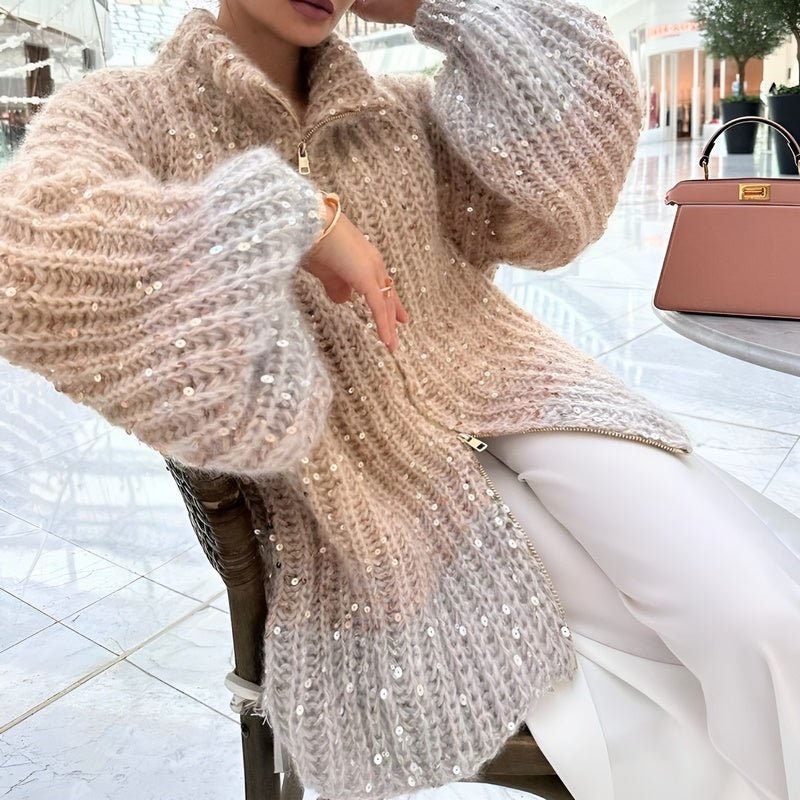 Moda's Stijlvolle Pulloverjacke: Blijf Warm en Trendy